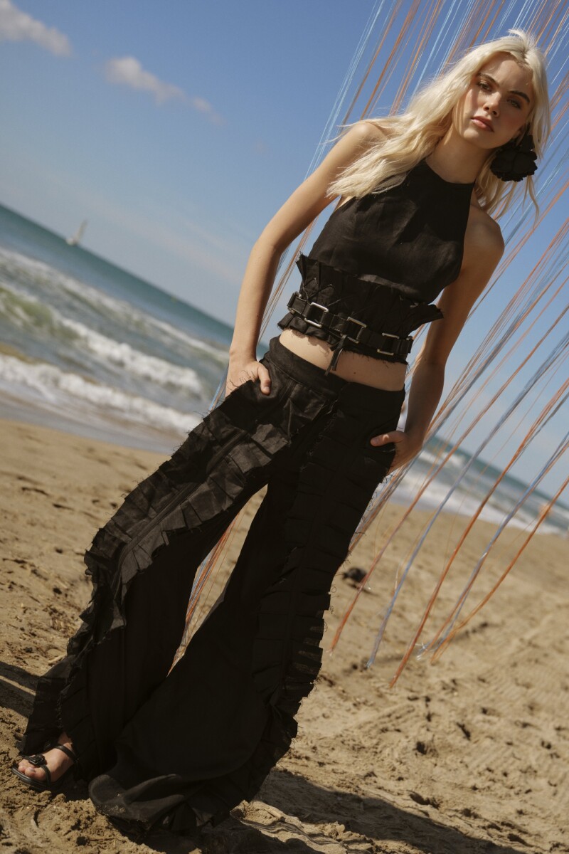 Dancing Queen Pants Negro