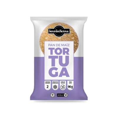 Pan Tortuga Sano Sin Harina x2 Pan Tortuga Sano S/harina