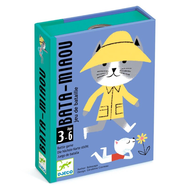 Juego de Cartas Djeco Bata-Miaou Juego de Cartas Djeco Bata-Miaou