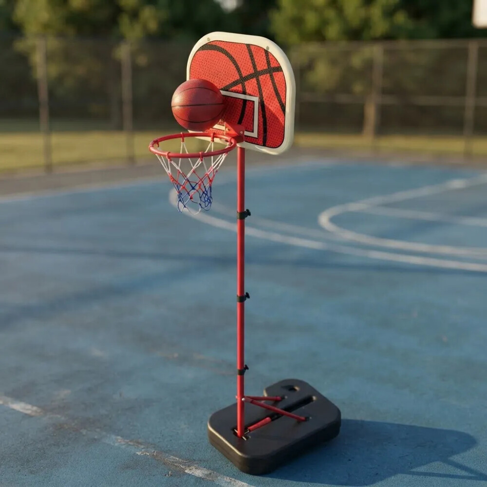 Valija De Basketball Regulable Con Pelota E Inflador Valija De Basketball Regulable Con Pelota E Inflador