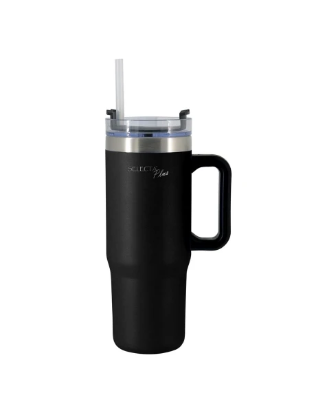 MUG TRAVEL TERMICO ACERO INOX 1.2L NEGRO SELECTA MUG TRAVEL TERMICO ACERO INOX 1.2L NEGRO SELECTA