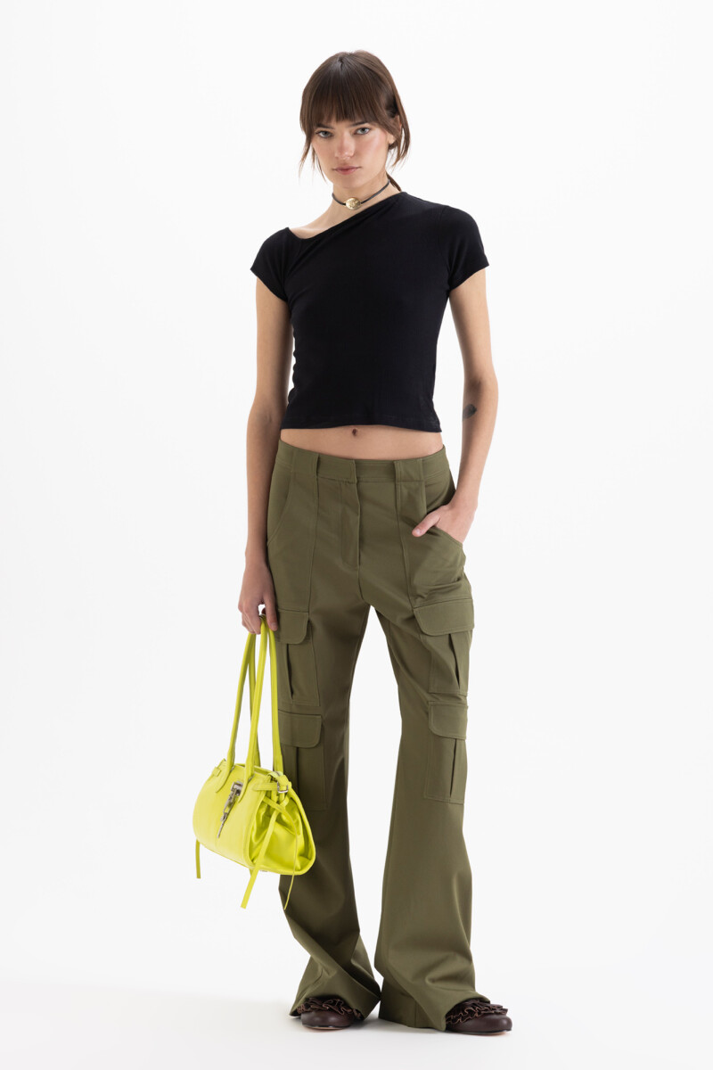 PANTALON JULIETA Verde Militar