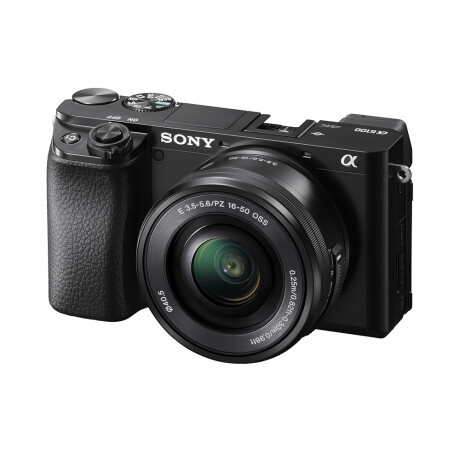 cámara digital sony cuerpo + lente zoom potente 16-50mm ilce-6100l BLACK