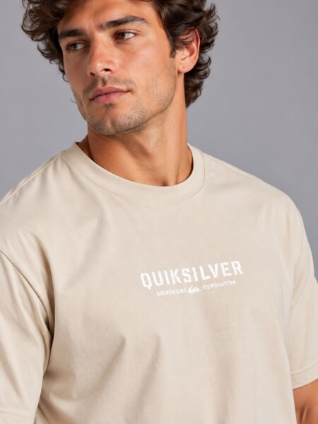 T-SHIRT QUIKSILVER 40623 M.C OVEI BEIGE
