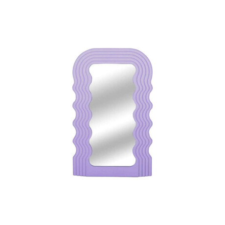 Espejo de tocador con marco en forma de ondas Violeta