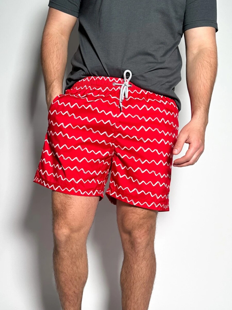 Short Estampado - Red 