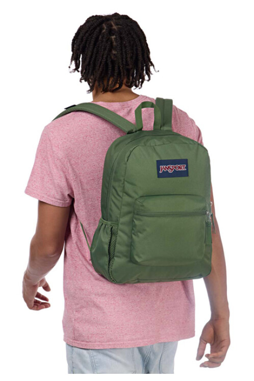 MOCHILA JANSPORT CROSS TOWN CARGO GREEN