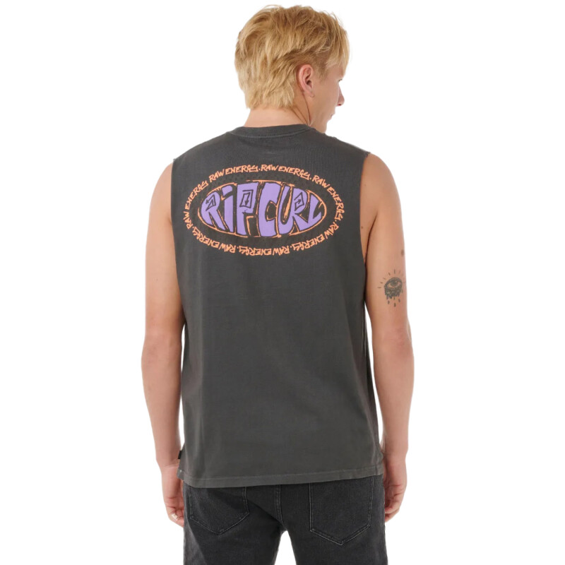 Musculosa Rip Curl De Oval Muscle - Negro Musculosa Rip Curl De Oval Muscle - Negro