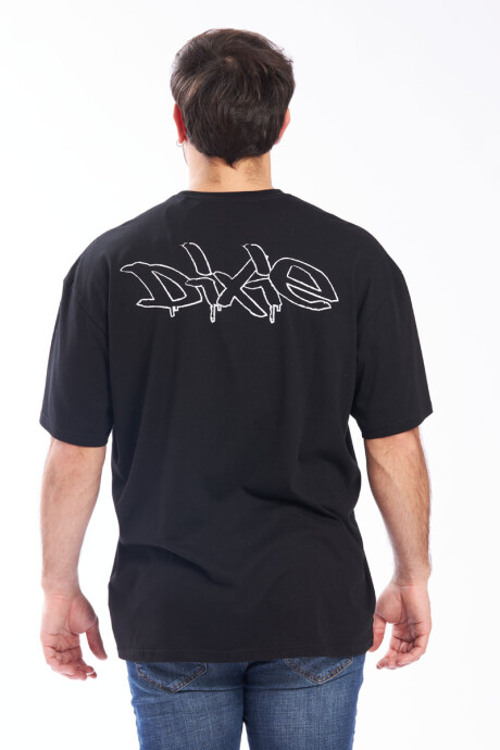 T-SHIRT VOID DIXIE Negro
