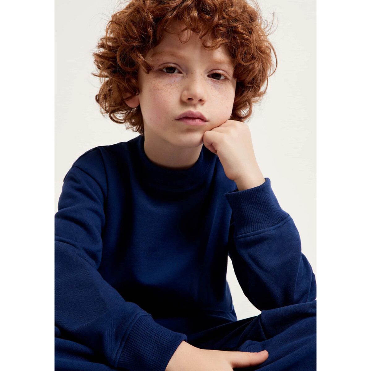 BLUSAO INFANTIL - AZUL MARINHO 