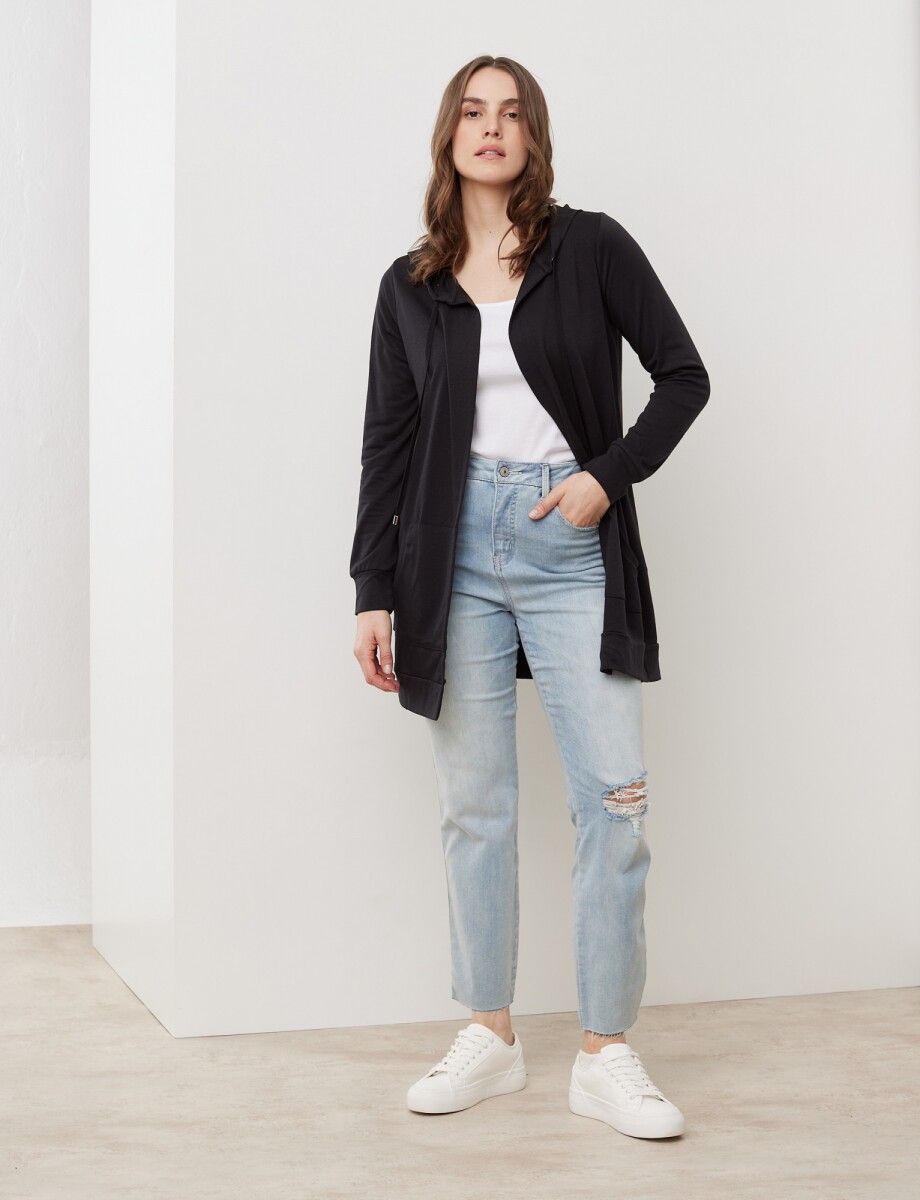 Cardigan Comfy - Negro 