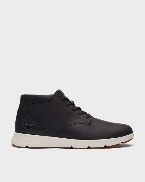 Zapatillas Timberland Parker Street Mid Hombre Black Full Grain