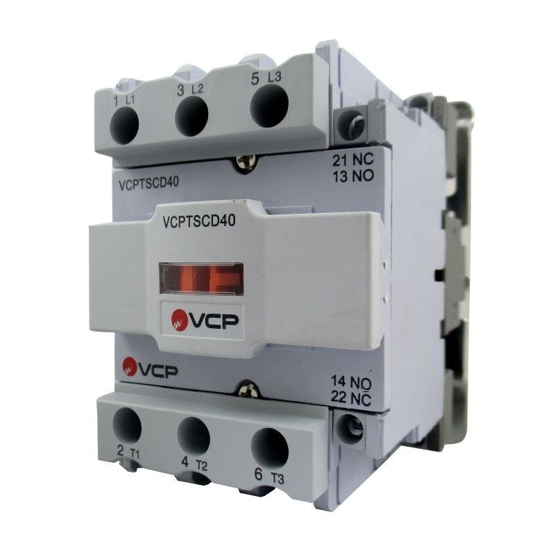 CONTACTOR 40AMP 18,5KW 1NA-1NC CONTACTOR 40AMP 18,5KW 1NA-1NC