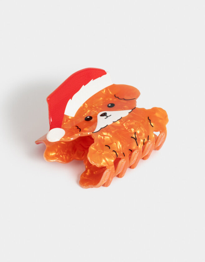 Broche Animalito Broche Perro Navideño - Combinacion Multicolor