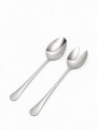 Cucharas Para Servir Set X 2 Color Unico
