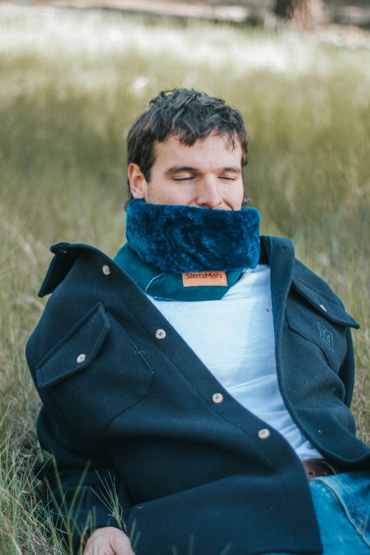Warm Neck for men Azul