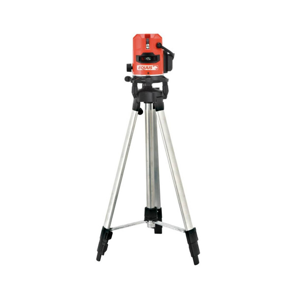 NIVEL LASER VERDE 50M AUTONIVELANTE 360 CON TRÍPODE Y ACCESORIOS EQUUS NIVEL LASER VERDE 50M AUTONIVELANTE 360 CON TRÍPODE Y ACCESORIOS EQUUS