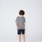 CAMISETA MM MASC GRIS MEDIO