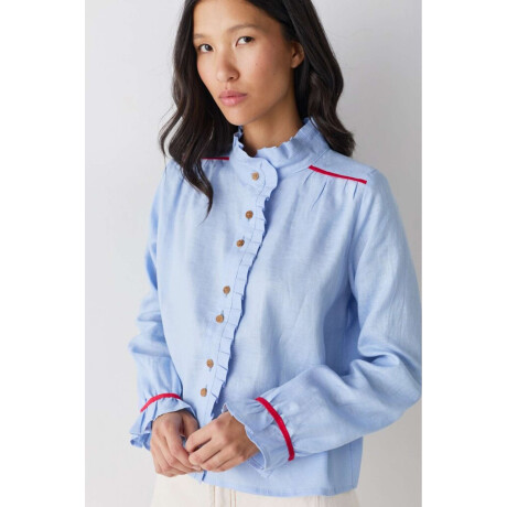 Pre Venta Blusa Swim Celeste