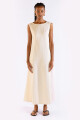 LARA LONG DRESS Cream