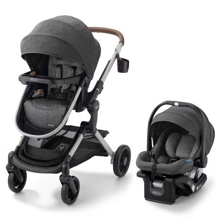 Travel System MODES NEST DLX asiento 2 en 1 con babysilla y base Travel System MODES NEST DLX asiento 2 en 1 con babysilla y base