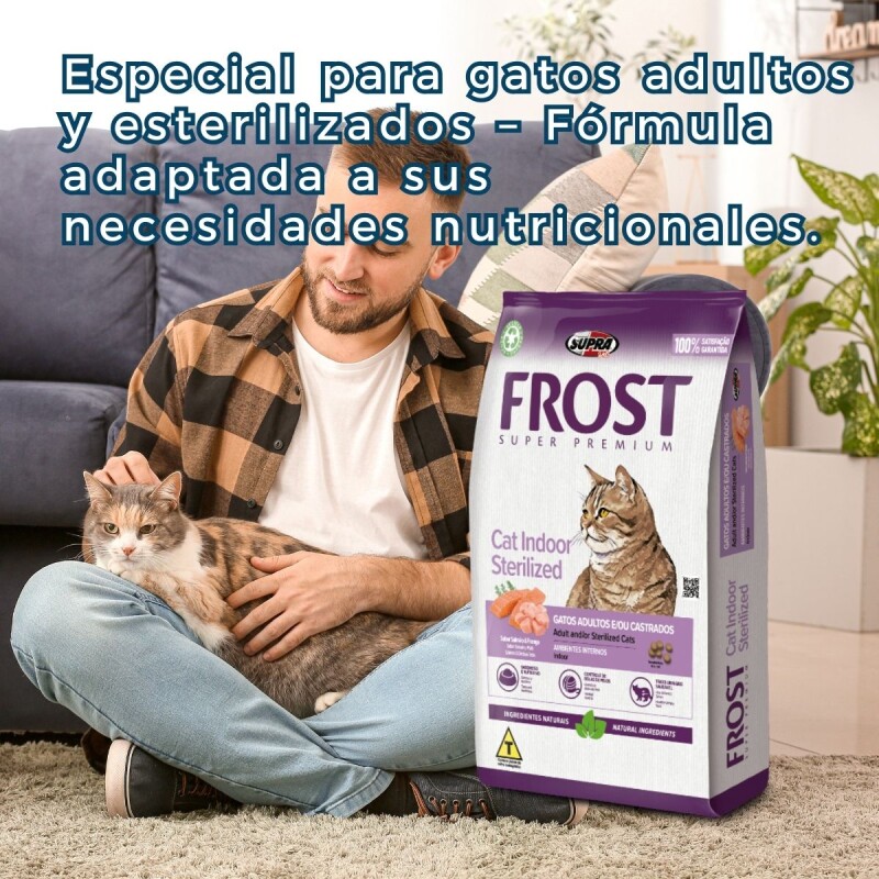 FROST GATOS ADULTOS Y/O CASTRADOS 1.5 KG