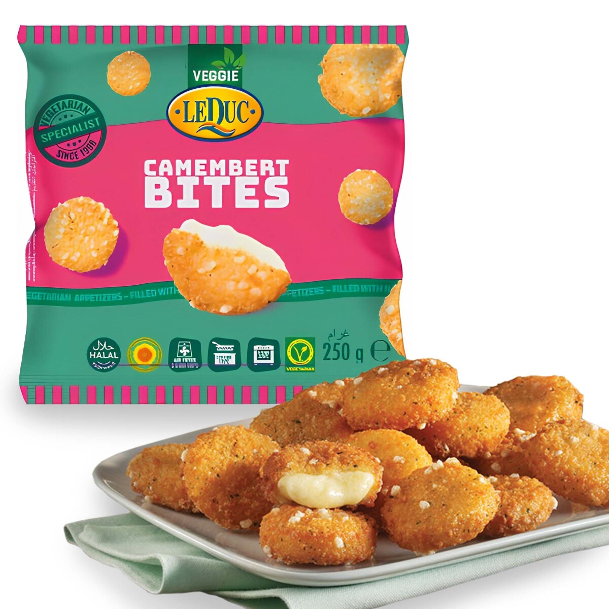 Bocaditos de Camembert X250Grs 