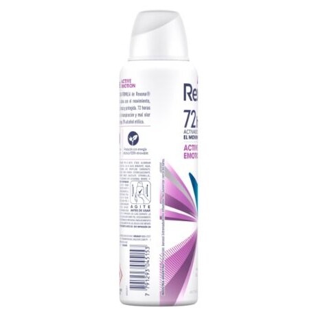 REXONA DESODORANTE EN AEROSOL WOMAN ACTIVE EMOTION 150ml REXONA DESODORANTE EN AEROSOL WOMAN ACTIVE EMOTION 150ml