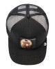 Gorra Goorin Bros Trucker Baseball - The Murder Bear Negro