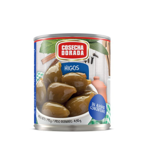 Higos en Almíbar Cosecha Dorada 830g Higos en Almíbar Cosecha Dorada 830g