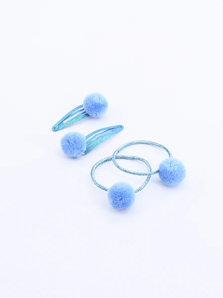 COLERO + SAPITO SET X 4 AZUL CLARO