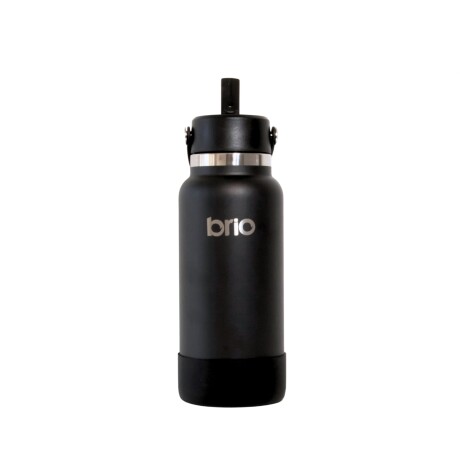 Botella En Acero Inoxidable brio 950ml Con Sorbito Y Manija Botella En Acero Inoxidable brio 950ml Con Sorbito Y Manija