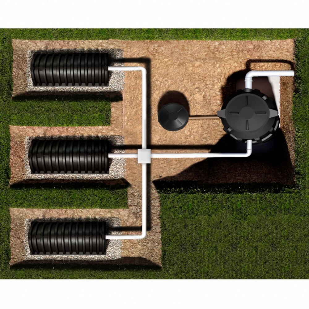 Cámara séptica Biodigestor MAX 700L Fortlev Cámara Séptica Biodigestor Max 700l Fortlev