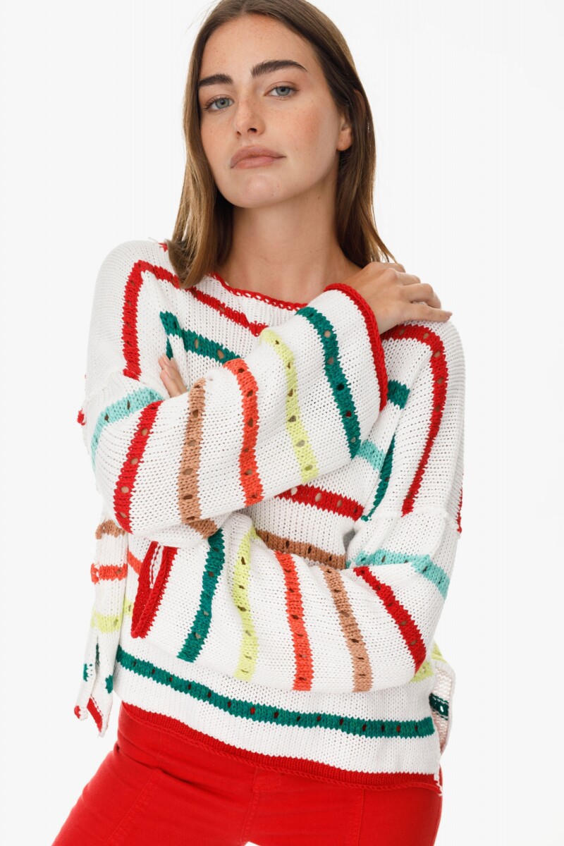 Sweater Arcoiris Multicolor