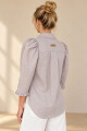 Camisa palma Gris