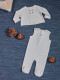 Peto Acolchado Blanco Roto