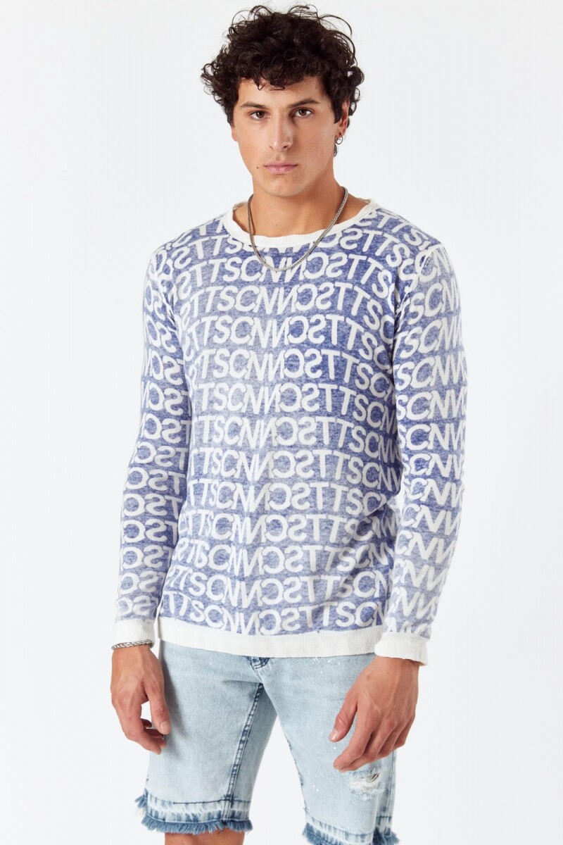 Sweater Dyk - Azul 