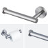 Portapapel higiénico gris de acero inox. para amurar Portapapel Higiénico Gris De Acero Inox. Para Amurar