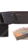 BILLETERA CUERO ISAAC CHOCOLATE