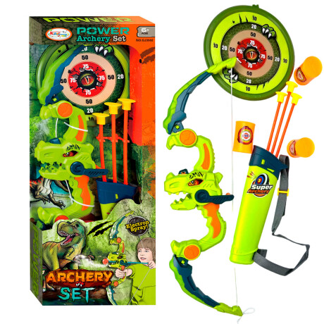 Set Arco Y Flechas Dinosaurio Con Sonido Y Luces Jug013127-dino