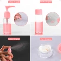 Recipientes para viaje Kit para Cosméticos Celeste