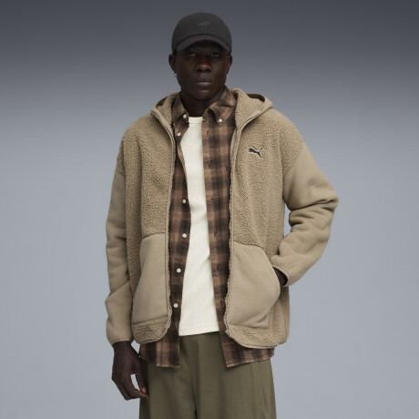 ESS Elevat.Winter.Full Zip Hoodie 68826055 Beige