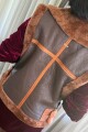 Chaleco Eko Chocolate y Camel
