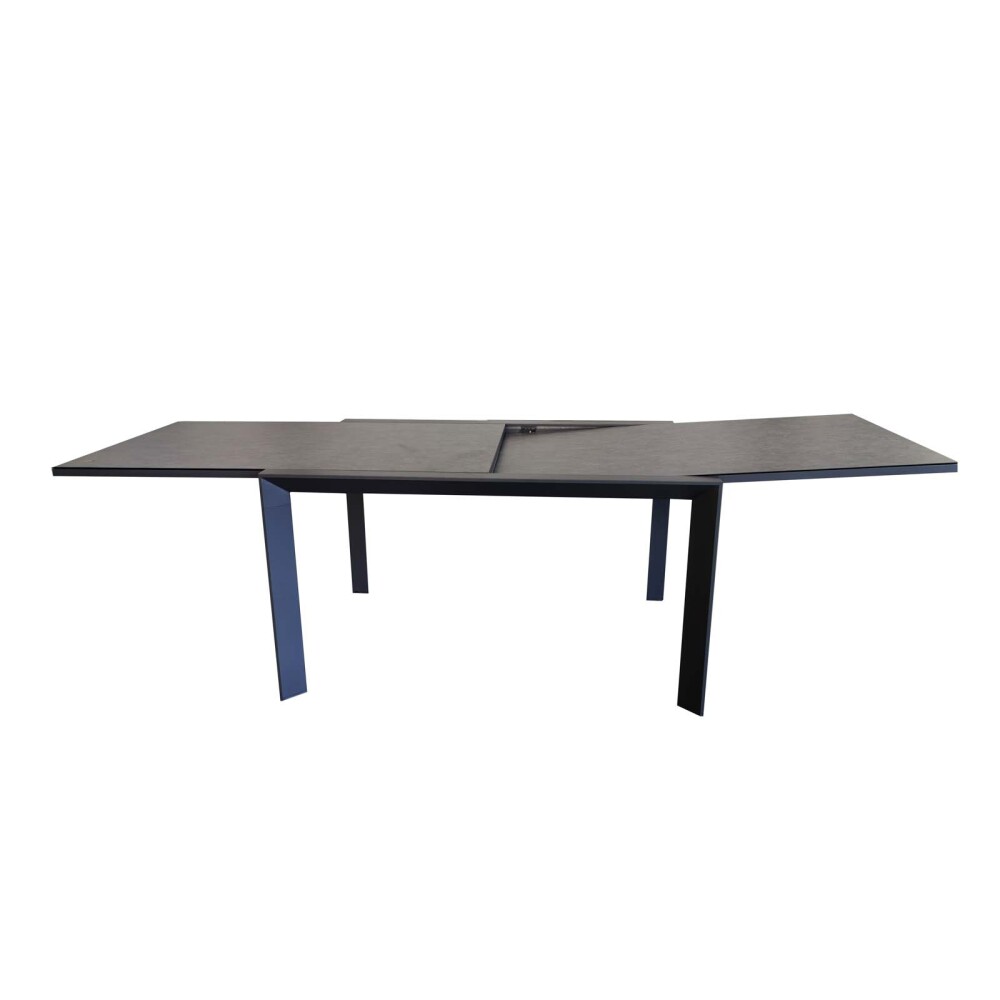 MESA EXTEN. 135/270 ALUMINIO GRIS MENORCA