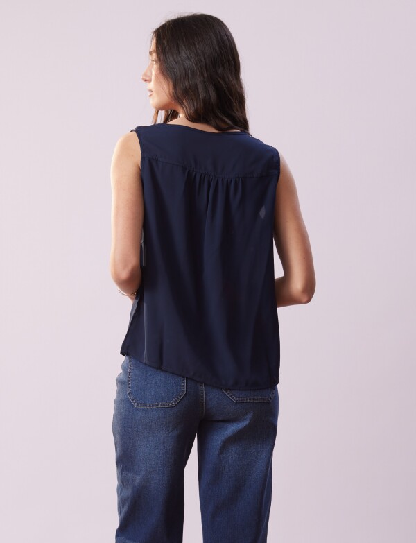 Blusa Cordel AZUL