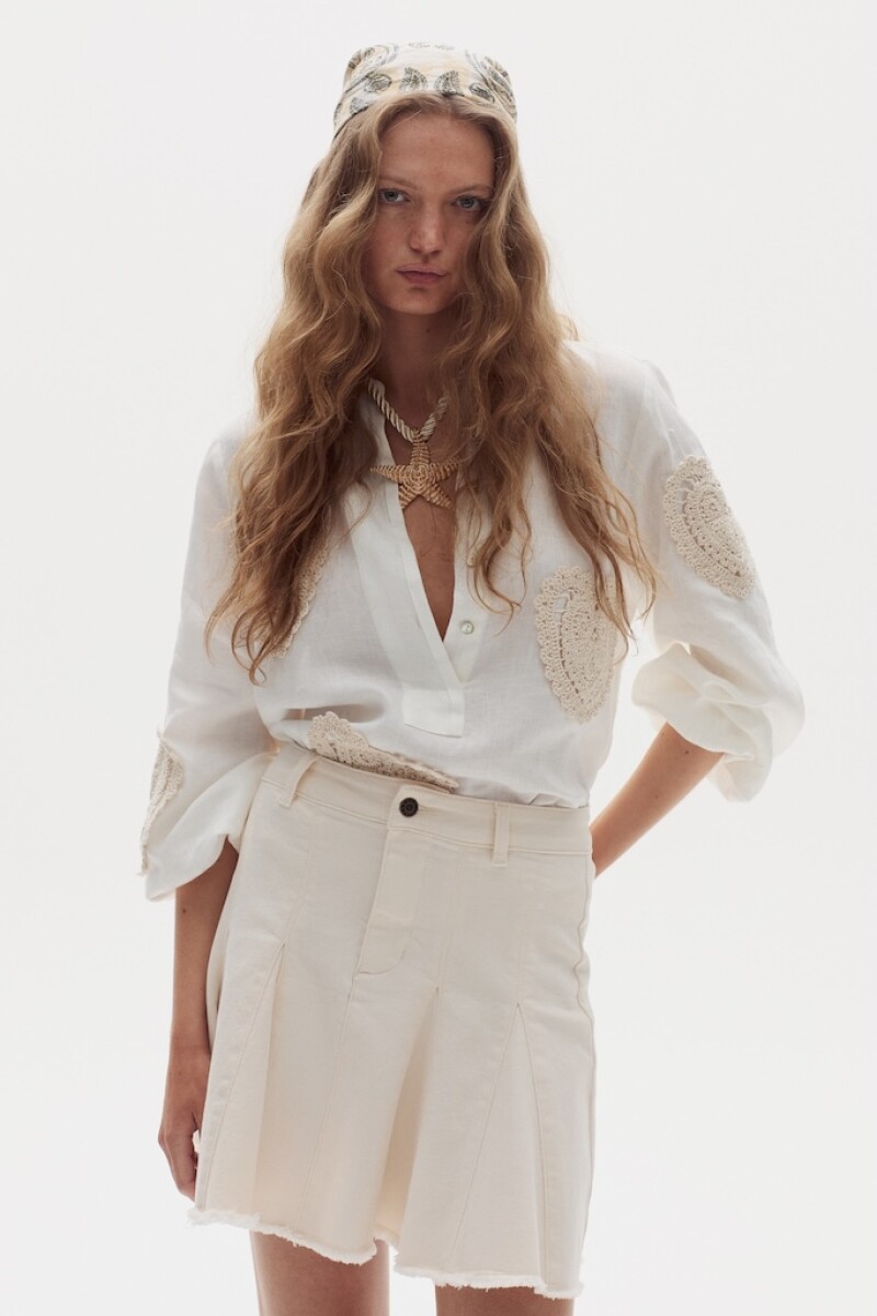Falda Azalea en Denim Bone
