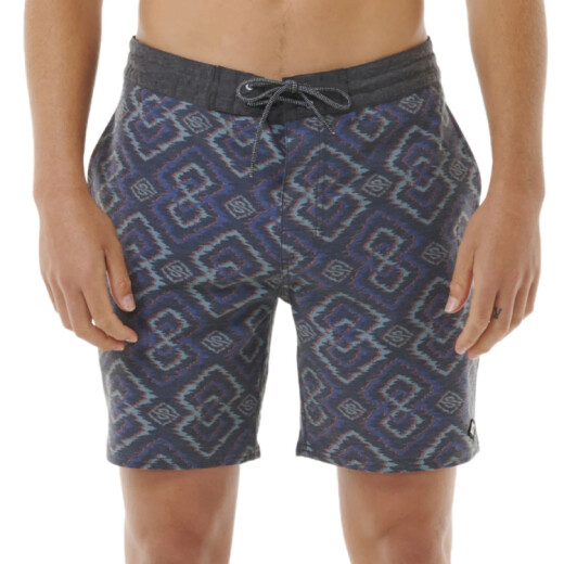 Boardshort Rip Curl Distorted - Azul Boardshort Rip Curl Distorted - Azul