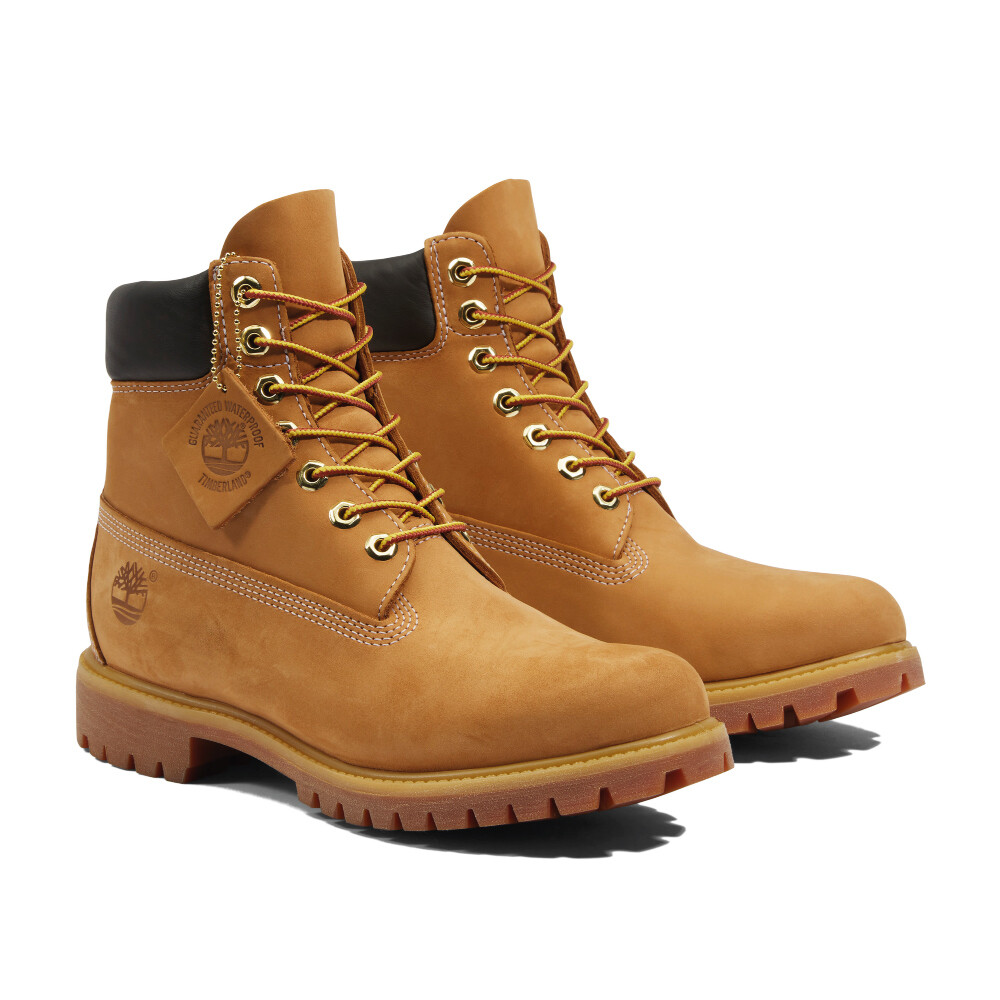 Botas Timberland Premium 6 Inch Lace Up Waterproof Boot Hombre Wheat