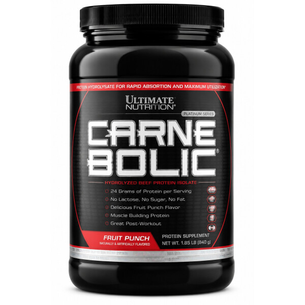 Carnebolic Fruit Punch 1.85 lb | Proteína de Carne Hidrolizada Ultimate Nutrition Carnebolic Fruit Punch 1.85 lb | Proteína de Carne Hidrolizada Ultimate Nutrition