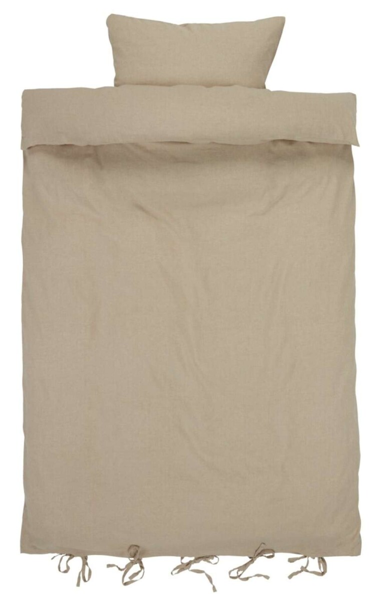 Juego Funda Nordica Lino Linda 155X220 - Natural 